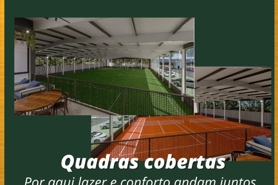 4 quadras cobertas
